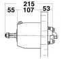 Hydrauliczna pompa steru Mercury  UP33F-N