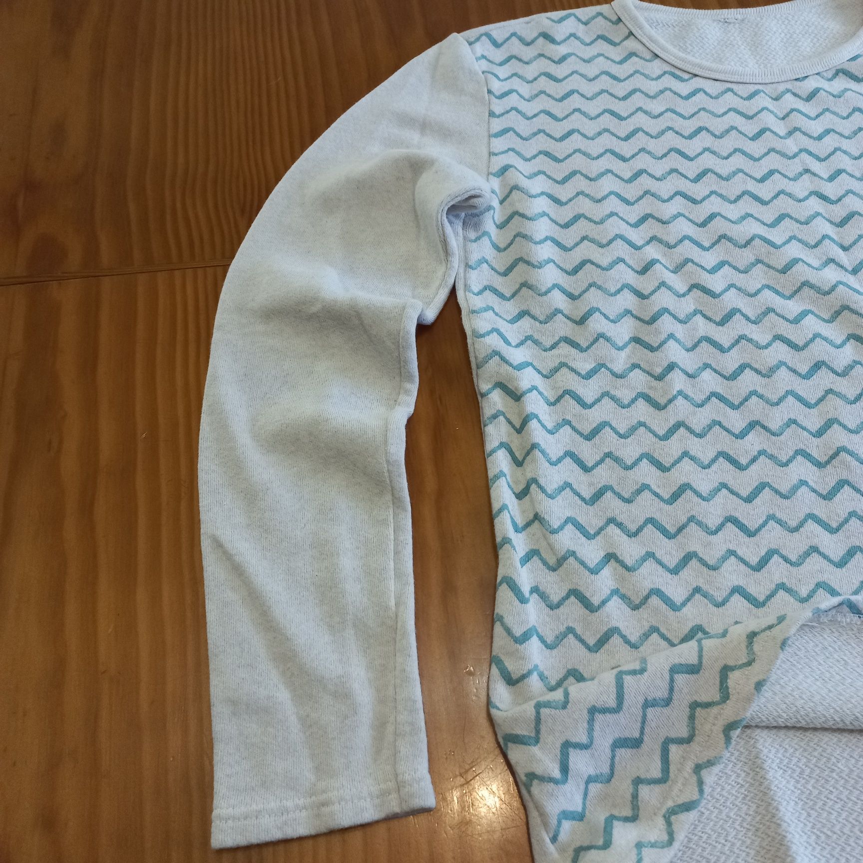 Camisola unisexo riscas zig-zag Tam.L