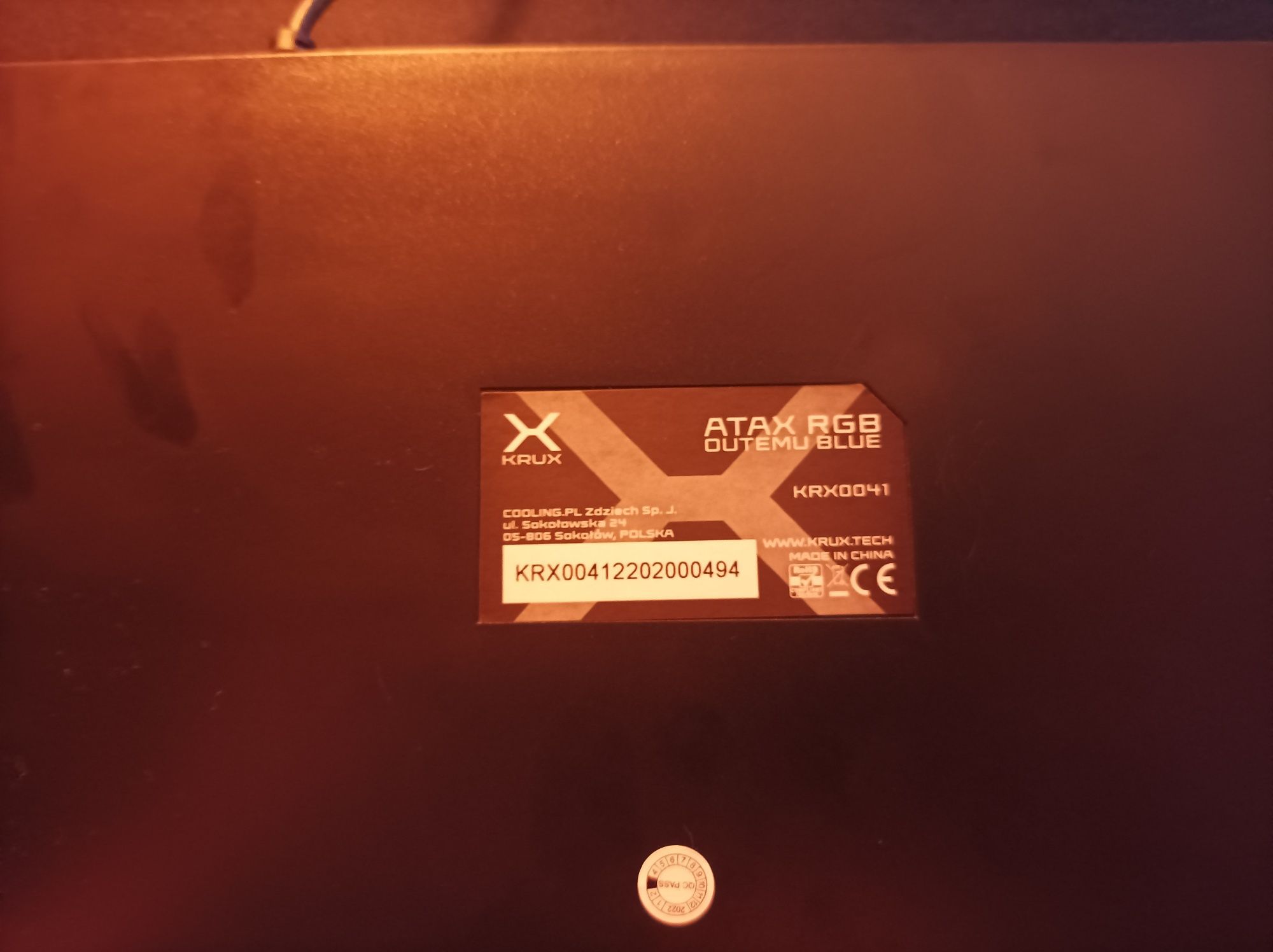 Klawiatura mechaniczna krux