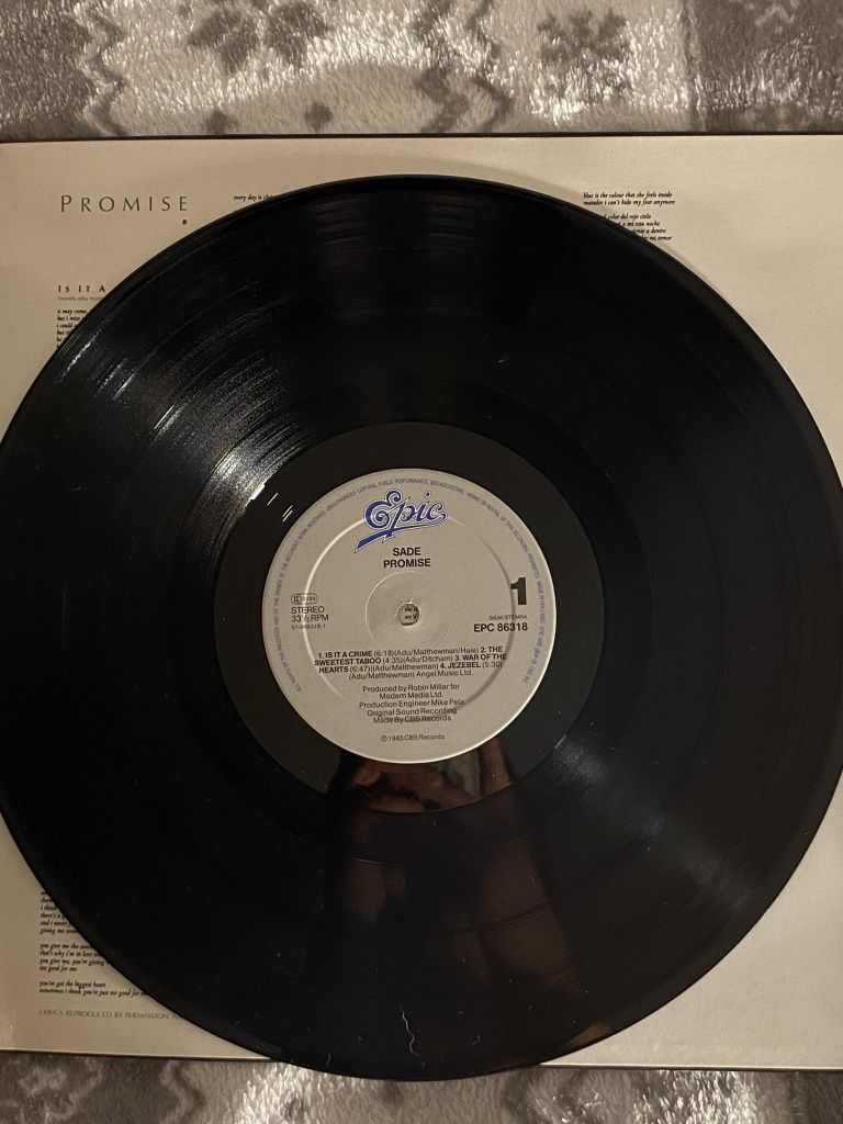 Sade Promise Vinyl