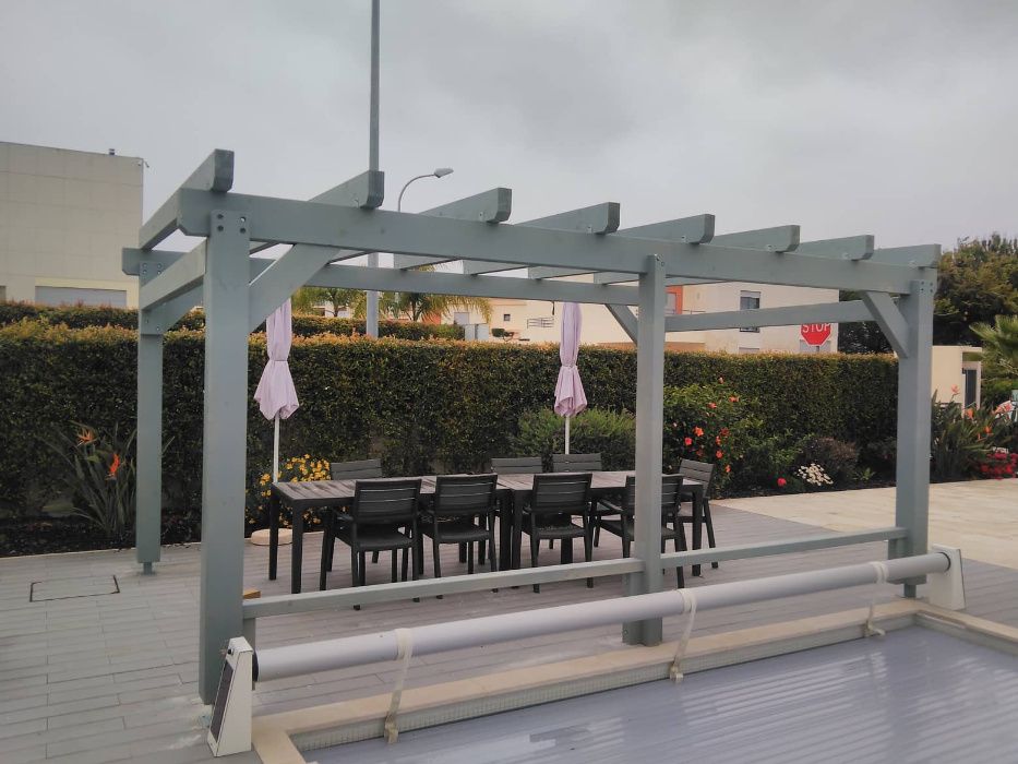 pergolas em madeira - Madeira&Conforto - prg.5