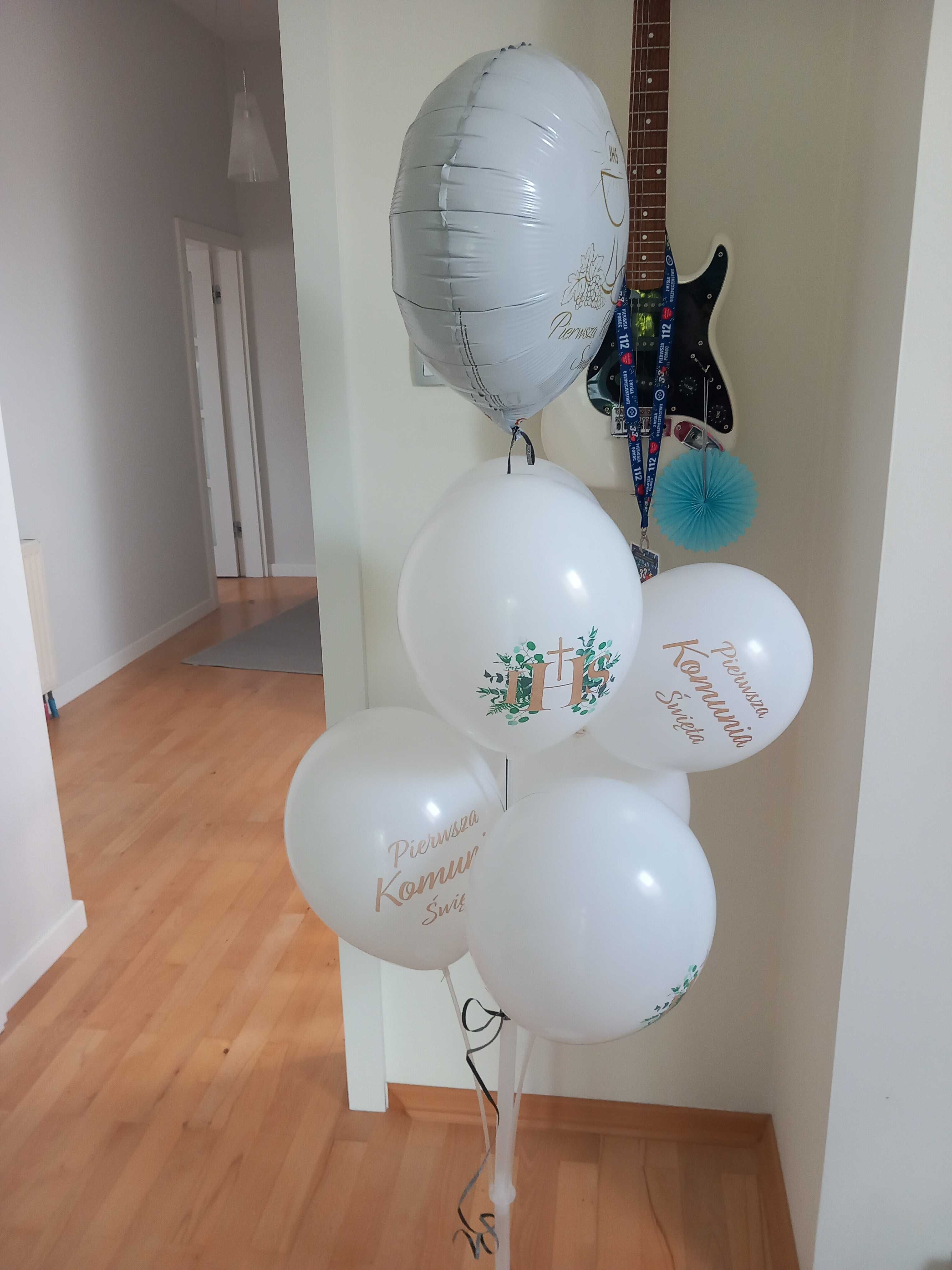 Balony + stojak I Komunia Święta
