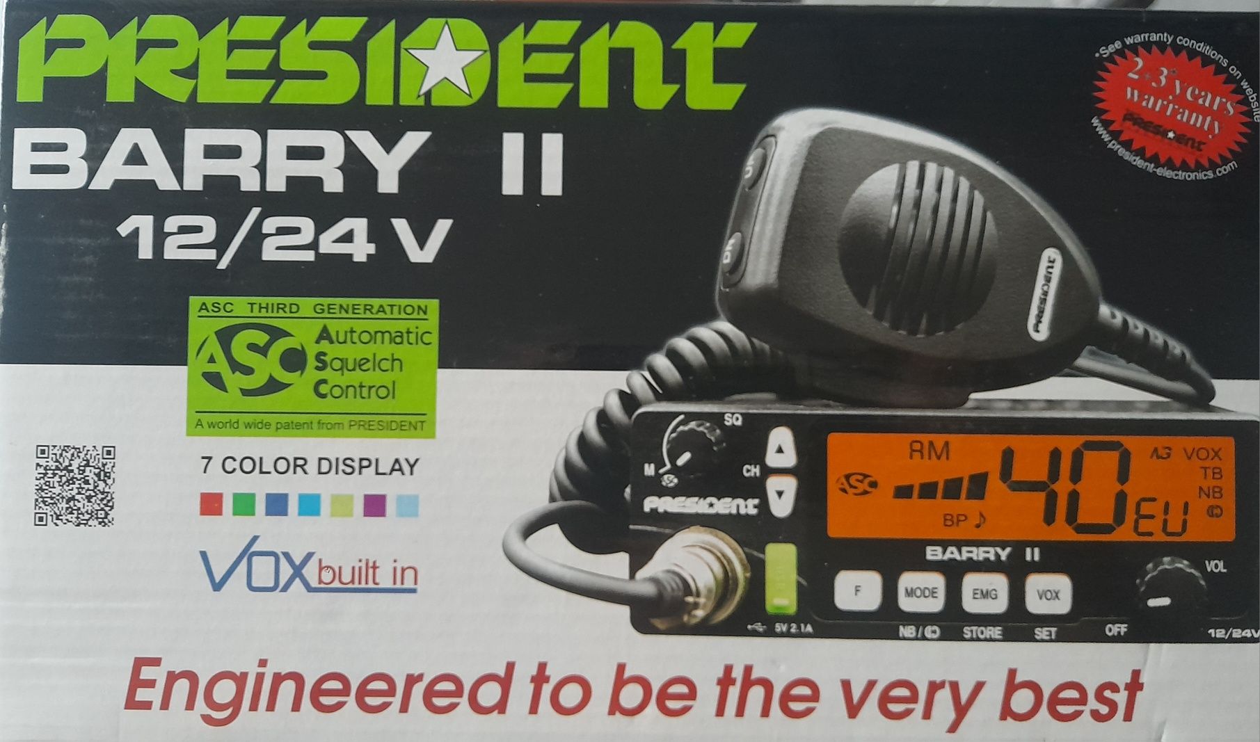 Sprzedam radio CB Barry II NOWE