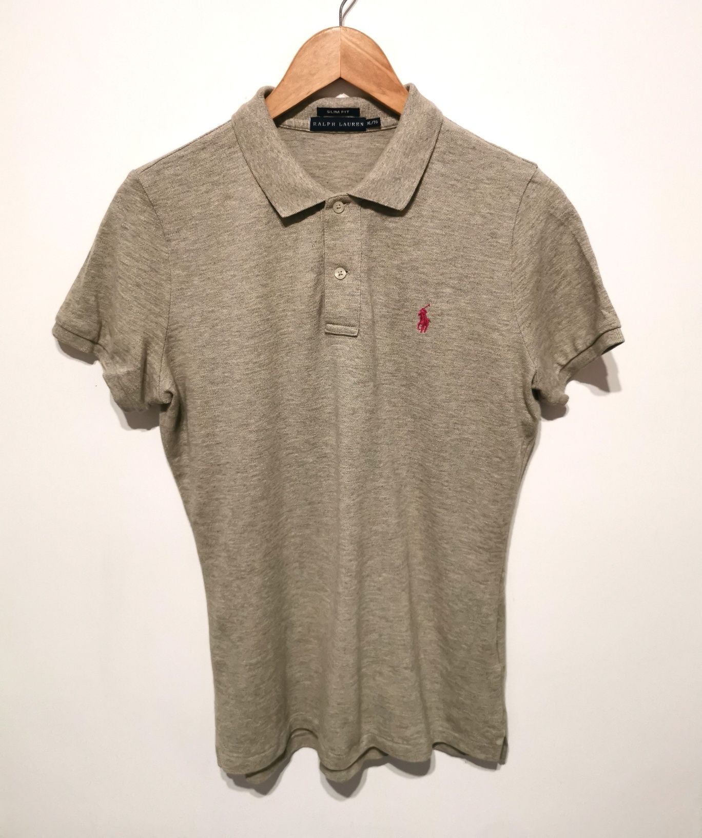 Ralph Lauren polo t-shirt koszulka krótki rękaw sportowa logowana XL