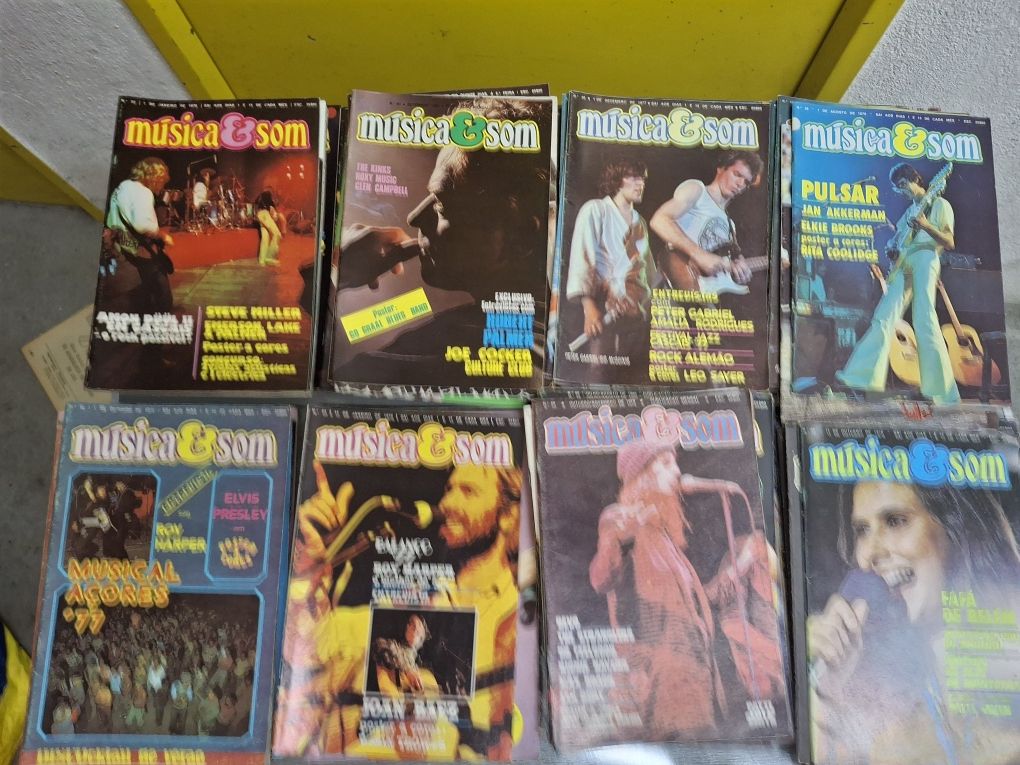 Revista musica e som vintage