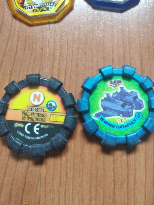 Tazos pokemon  e yu gi oh e shin chan 3 1997 fotos ultimos