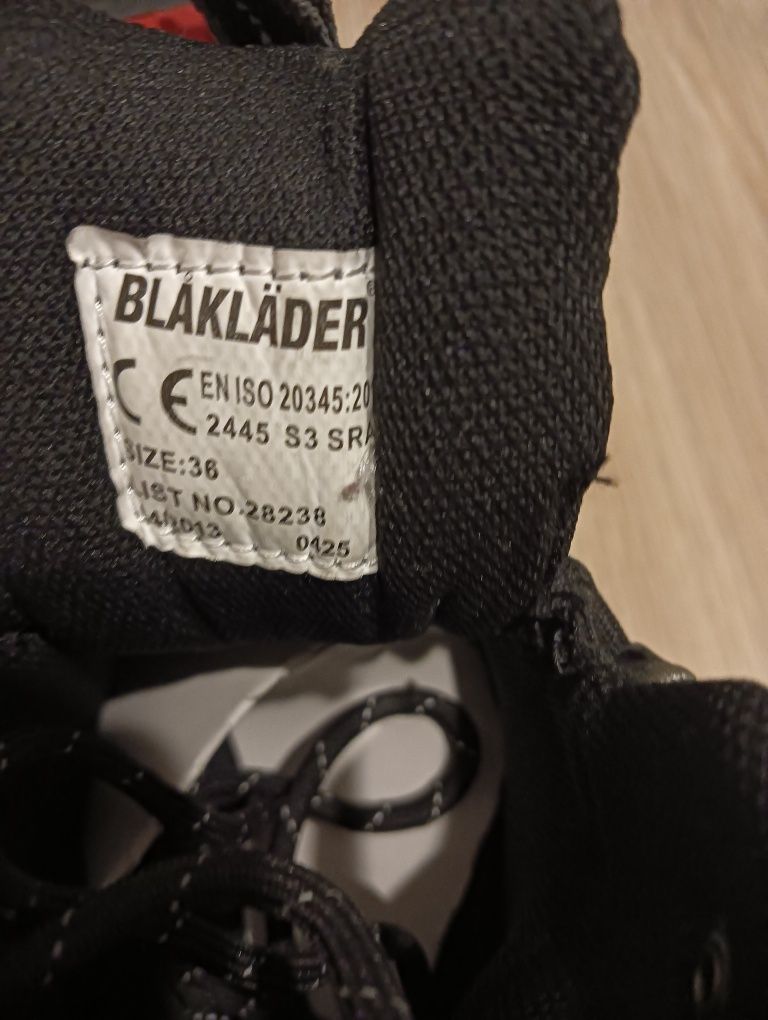 Buty robocze BHP Blaklader S3 36