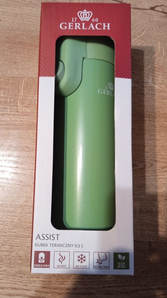 GERLACH ASSIST – Termiczny Kubek Mocy 0,5L