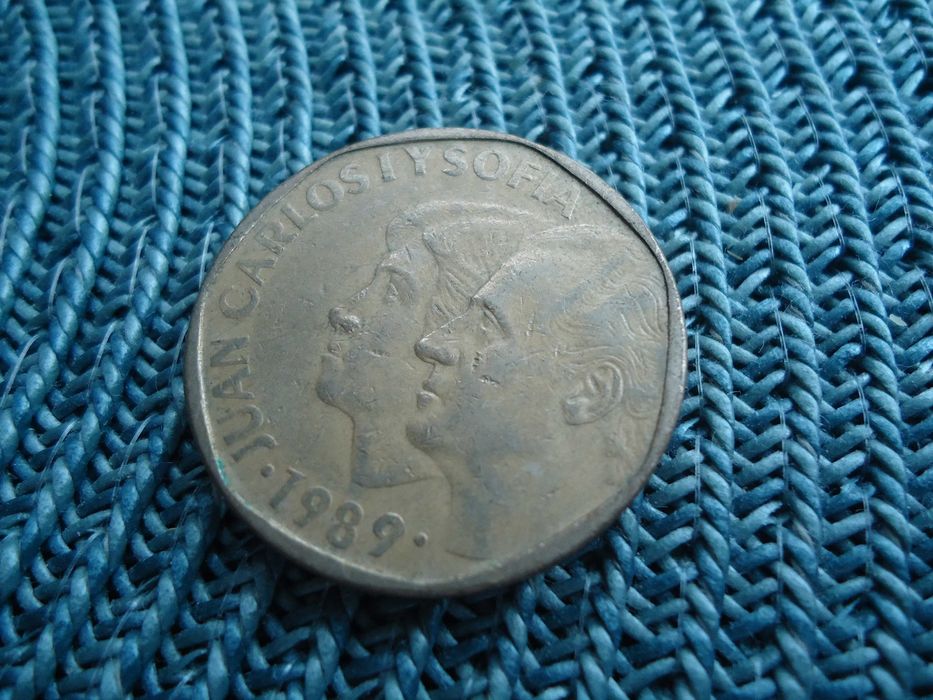 500 pesetas espana moneta 1989