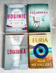 4 Alex Michaelides Pacjentka + Boginie + Furia + J P Delaney Lokatorka