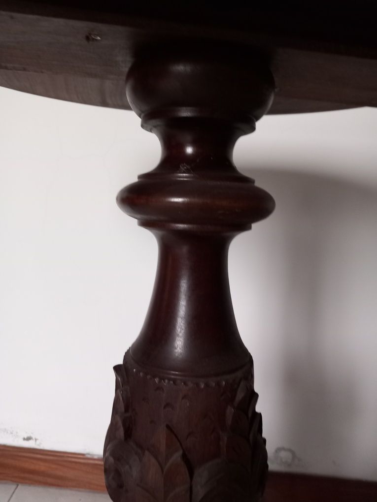 Mesa apoio redonda