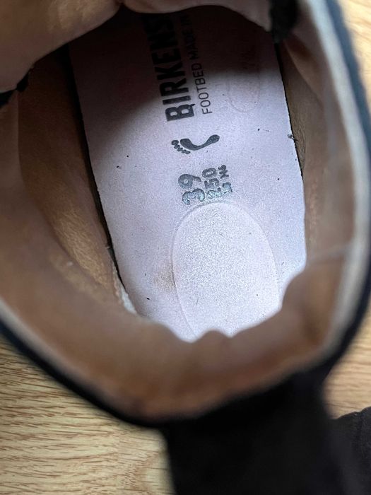 Шкіряні черевики Birkenstock 39 розміру