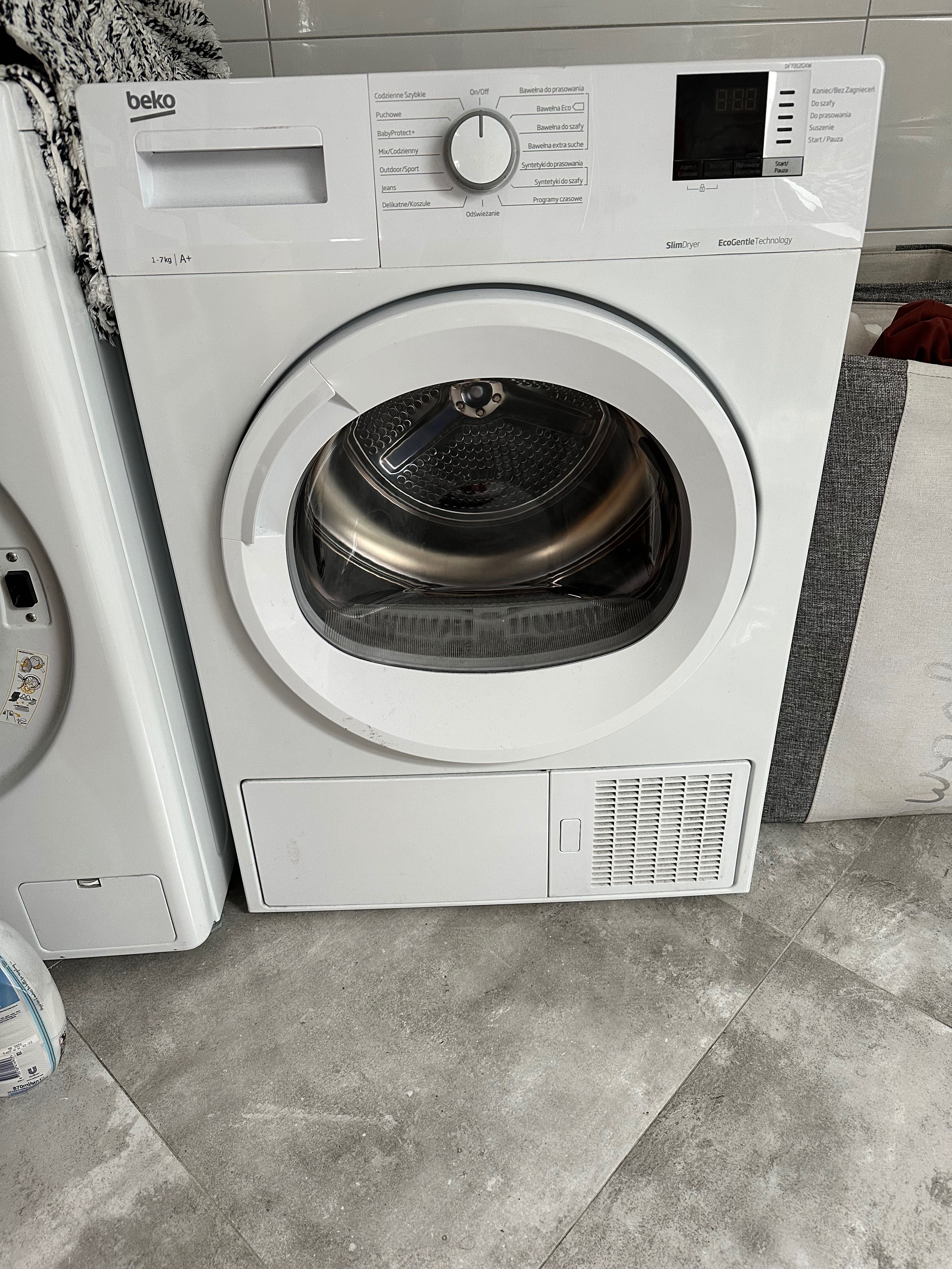 Suszarka Beko df7312gxw Slim Dryer 100% sprawna Stan idealny
