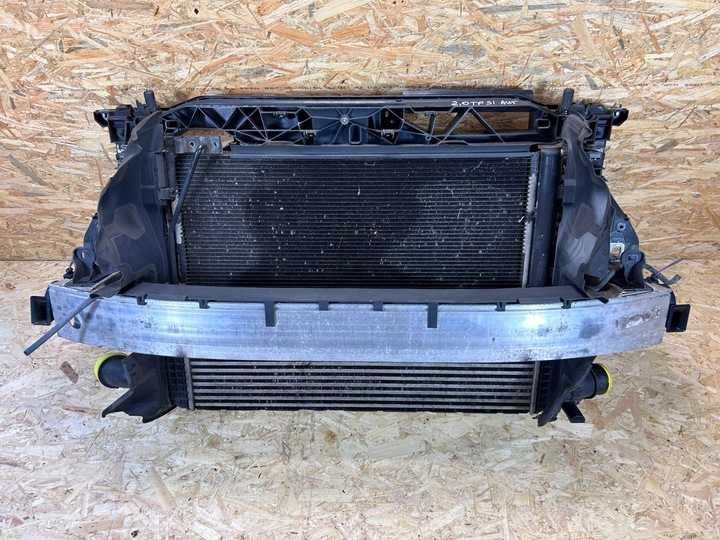 Панель комплектная Audi Q3 8U разборка радиатор основной усилитель