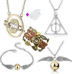 Harry Potter conjunto colares e pulseiras -conjunto ou separado - NOVO