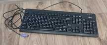 Klawiatura Fujitsu sprawna + kabel zasilający do komputera