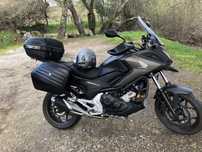 Honda nc 750x 2019 controlo de traçao