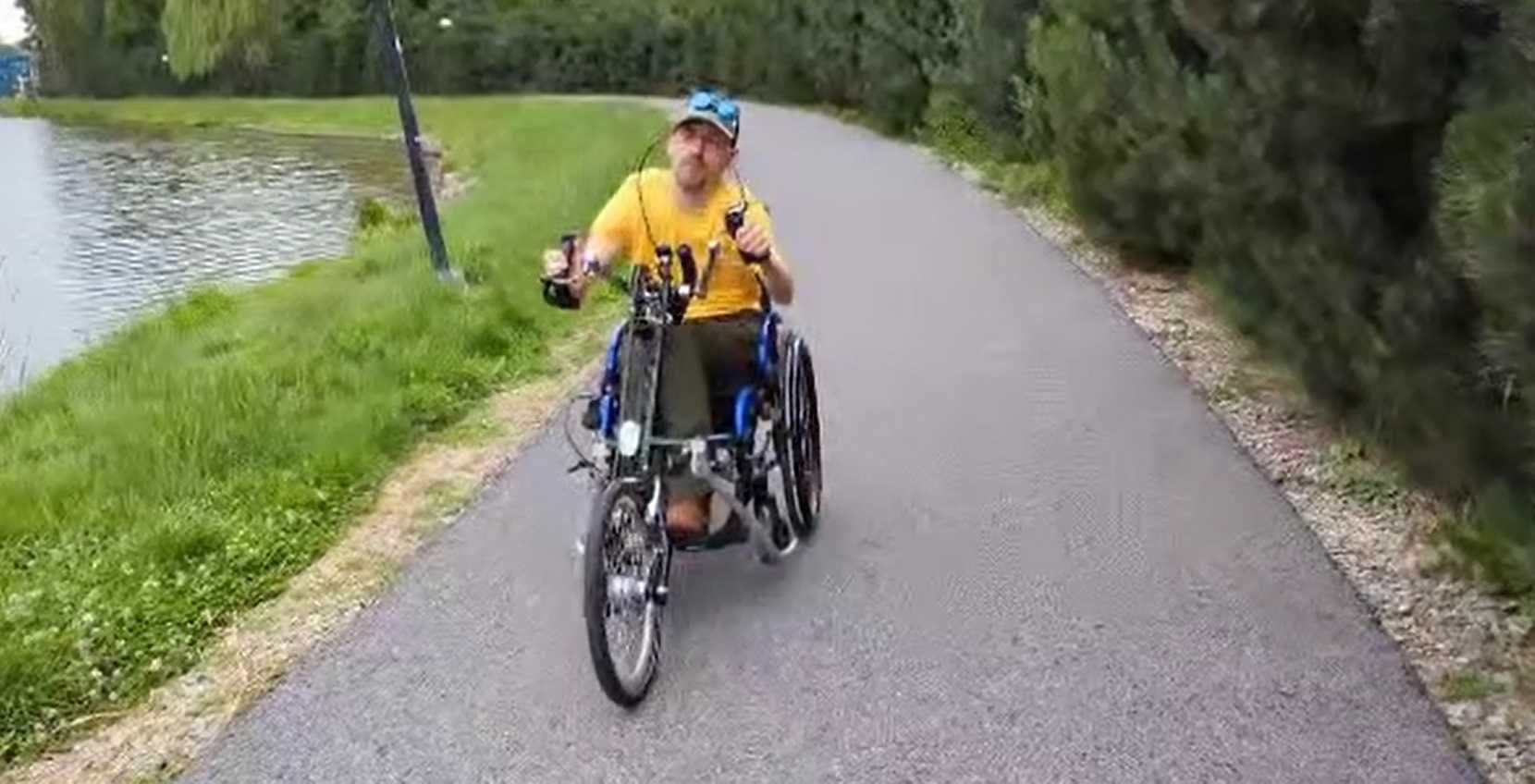 Super handbike przystawka do wózka - negocjuj cenę - przesyłka gratis!