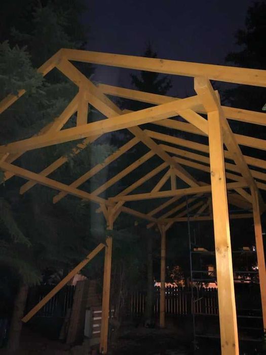 Wiata Garażowa, Altana, Carport pod kampera