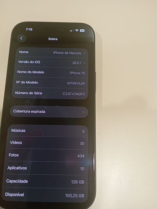 Apple iPhone 15 preto