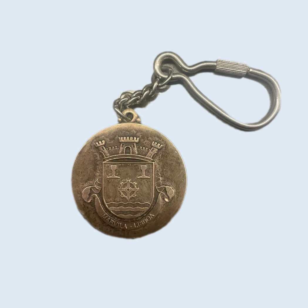 Porta Chaves Medalha JF Marvila Lisboa 4 cm