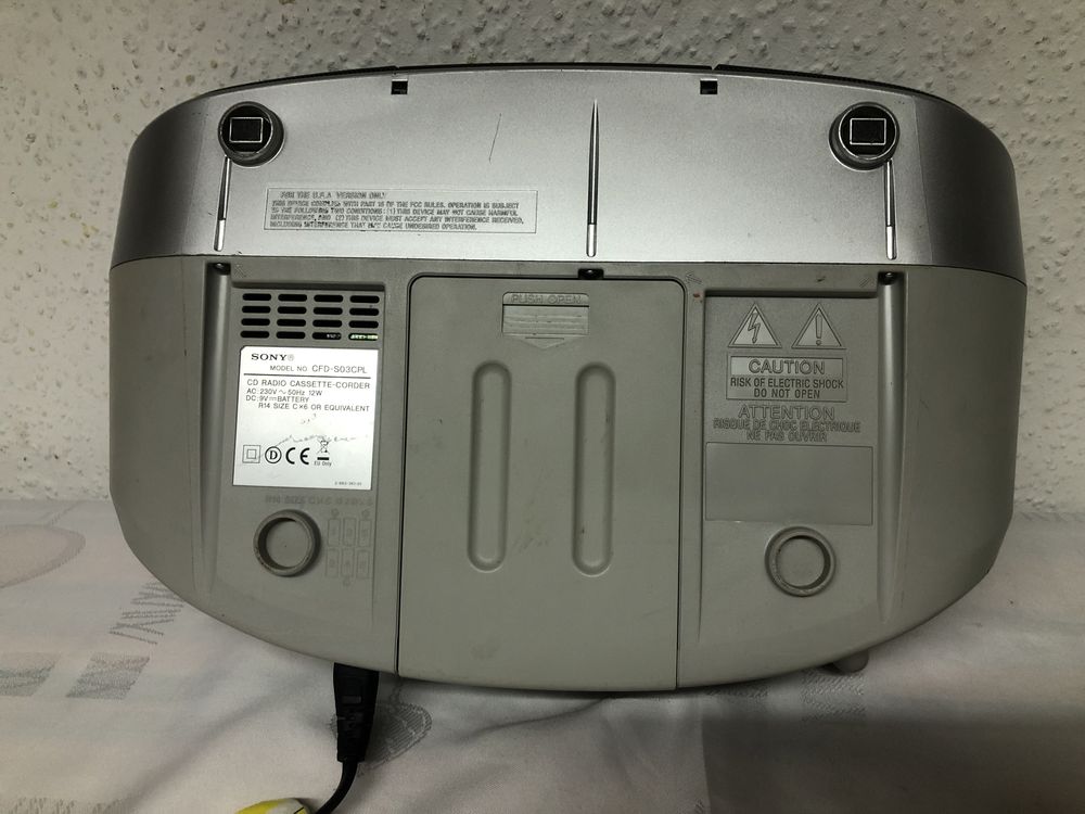 SONY CFD-S03CP radiomagnetofon FM - CD