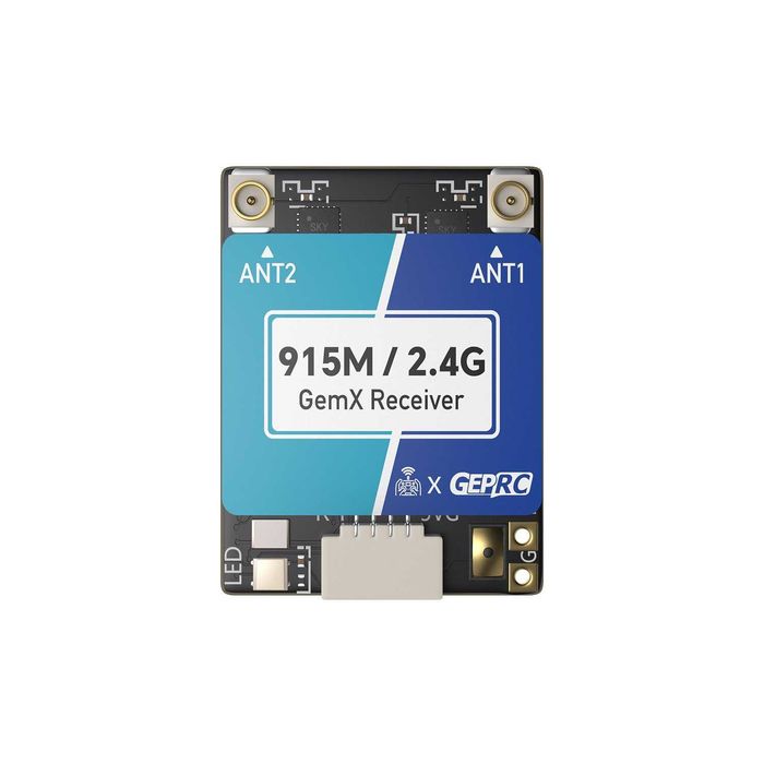 Приймач GEPRC ELRS 915 MHz/2.4 GHz Gemini Xrossband Receiver