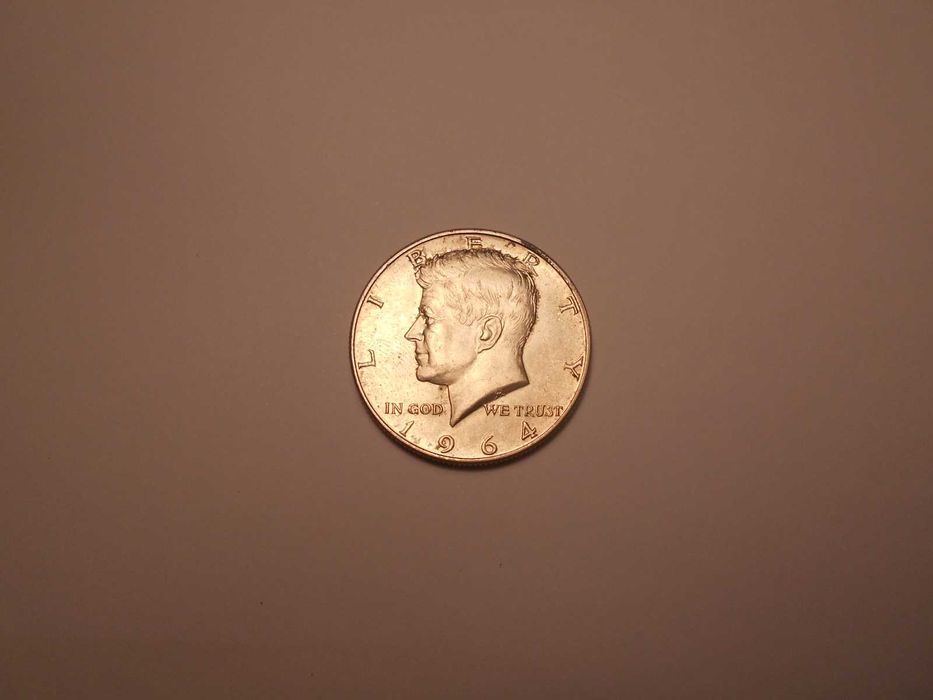 Kennedy - Meio Dólar Liberty, de Prata