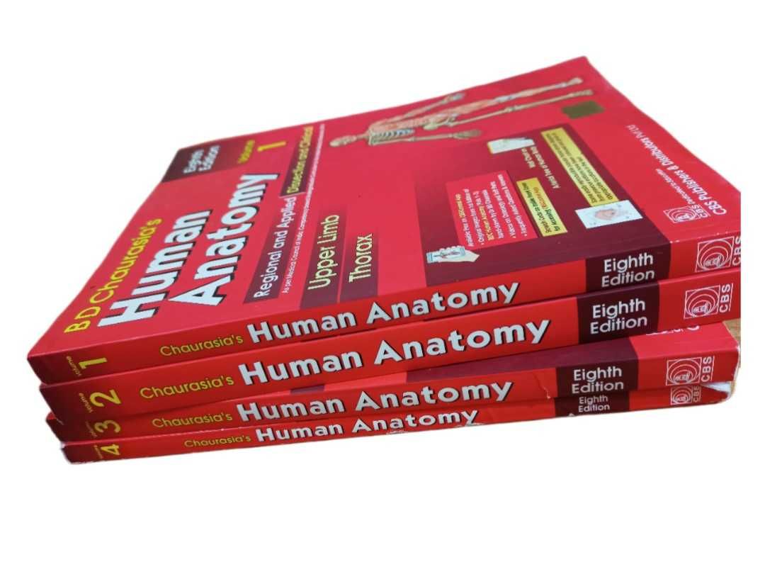 Анатомія людини - Б.Д.  Chaurasia- 8th edition - Англійська мова