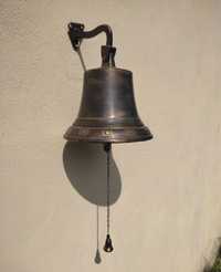 Dzwon Mosiężny Duży Okrętowy
