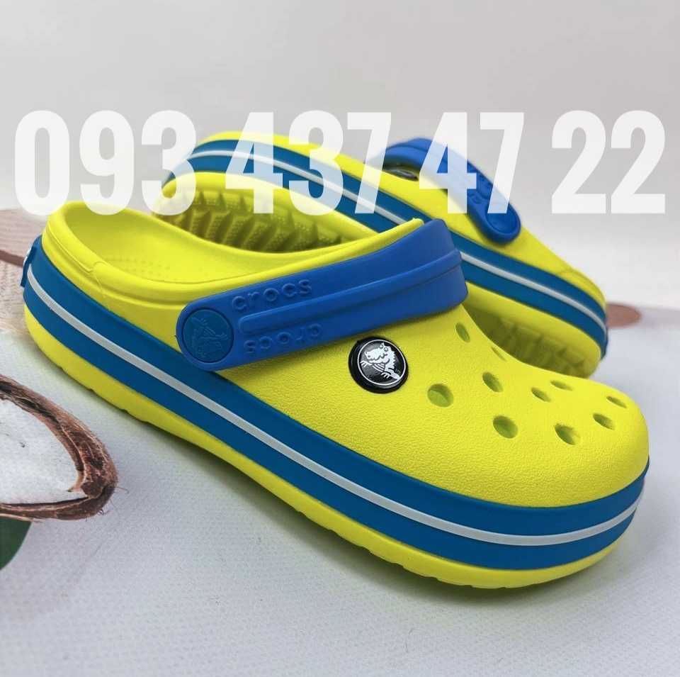 Дитячі Крокси Сабо Crocs Crocband Kids для хлопчиків та дівчаток