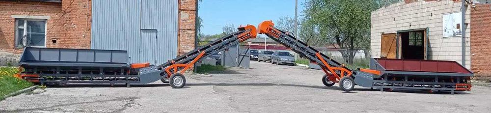 Мобільна завальна яма, конвейер, разгрузчик, транспортер, перегрузчик