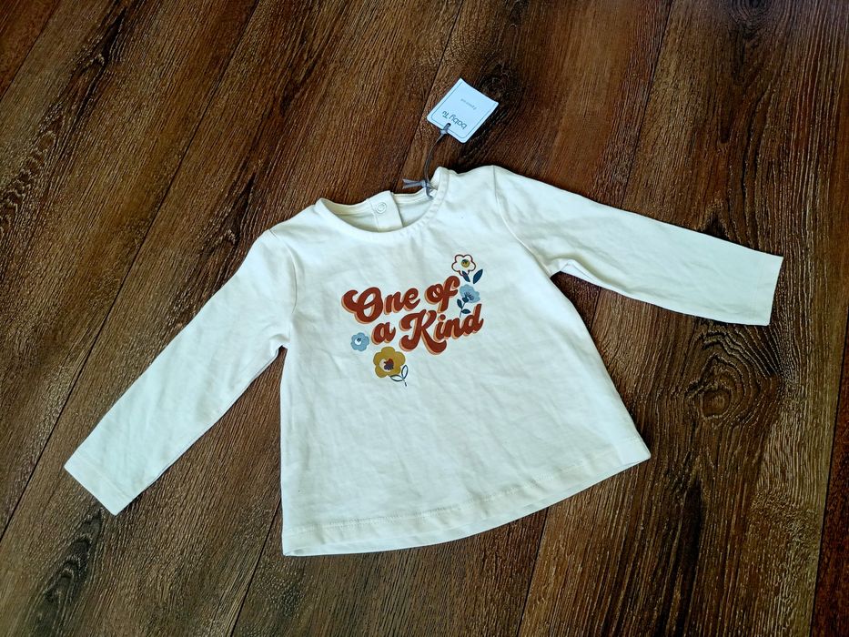 Nowa z metką bluzeczka dla dziewczynk 62 68 na 3 6 miesięcy