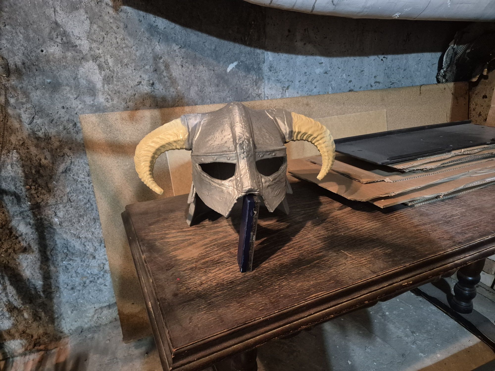 Żelazny hełm skyrim cosplay