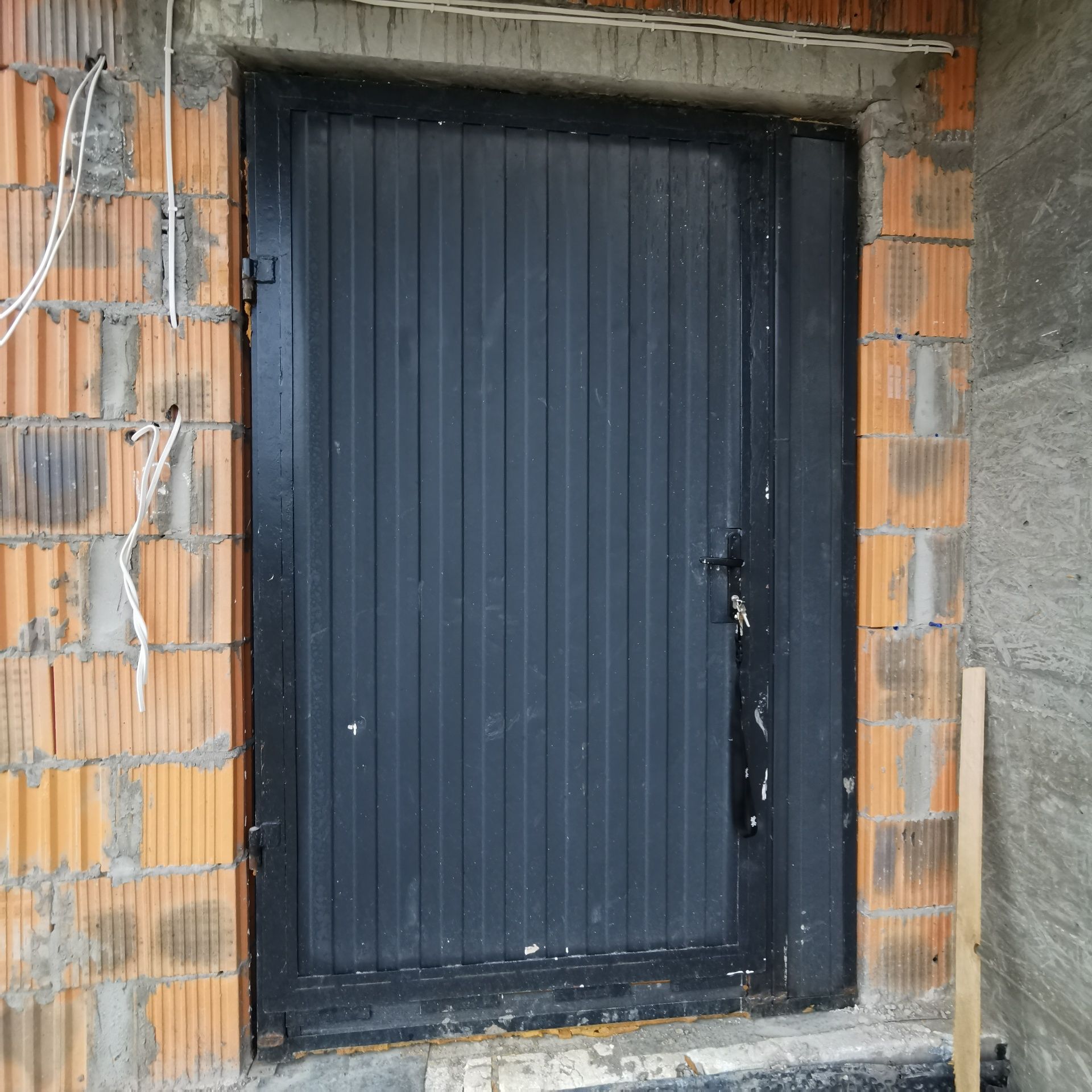 Drzwi wejściowe 230x150 gospodarcze budowlane techniczne