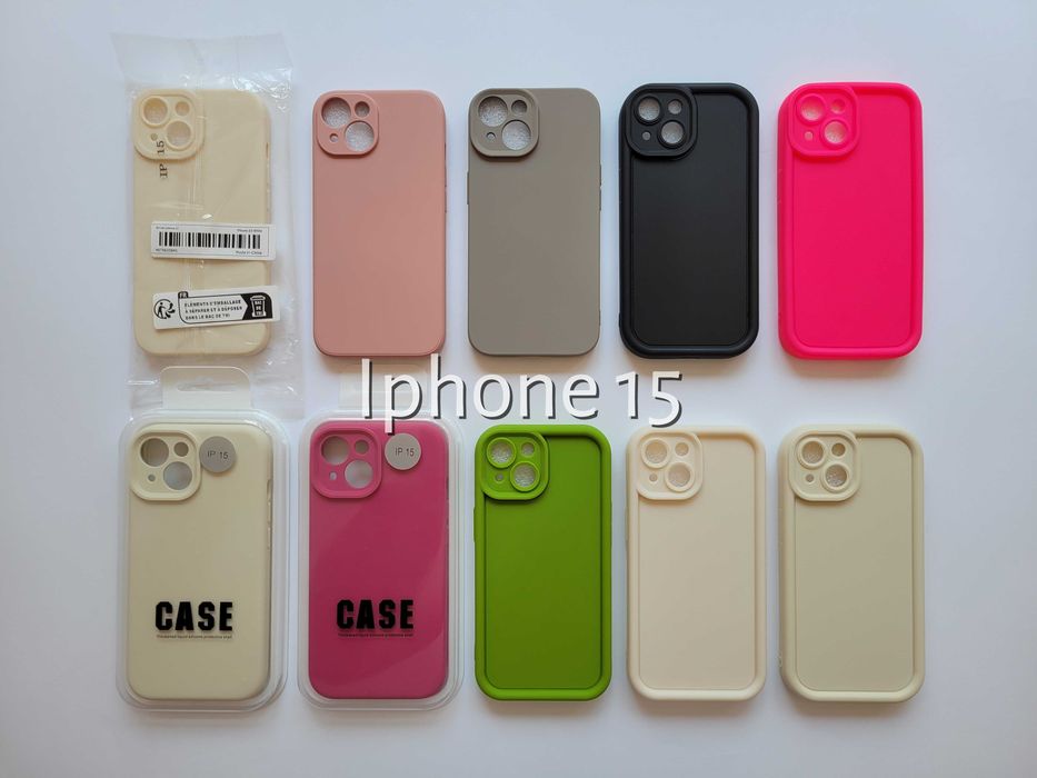 чехол силиконовый iPhone 15 , 15 pro , 15 pro max  ! РАСПРОДАЖА !