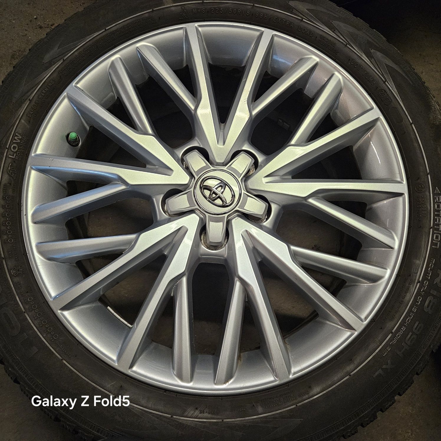 Alufelgi 18 Toyota CHR Yaris Cross 5x114,3 ET50 TPMS, 7jx18"