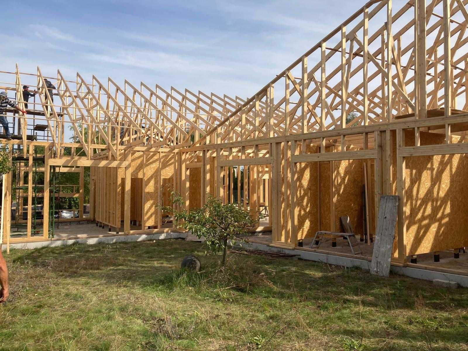 Wiązary dachowe prefabrykowane, konstrukcje dachowe