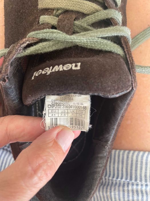 Tenis castanhos em camurça | Newfeel | 41