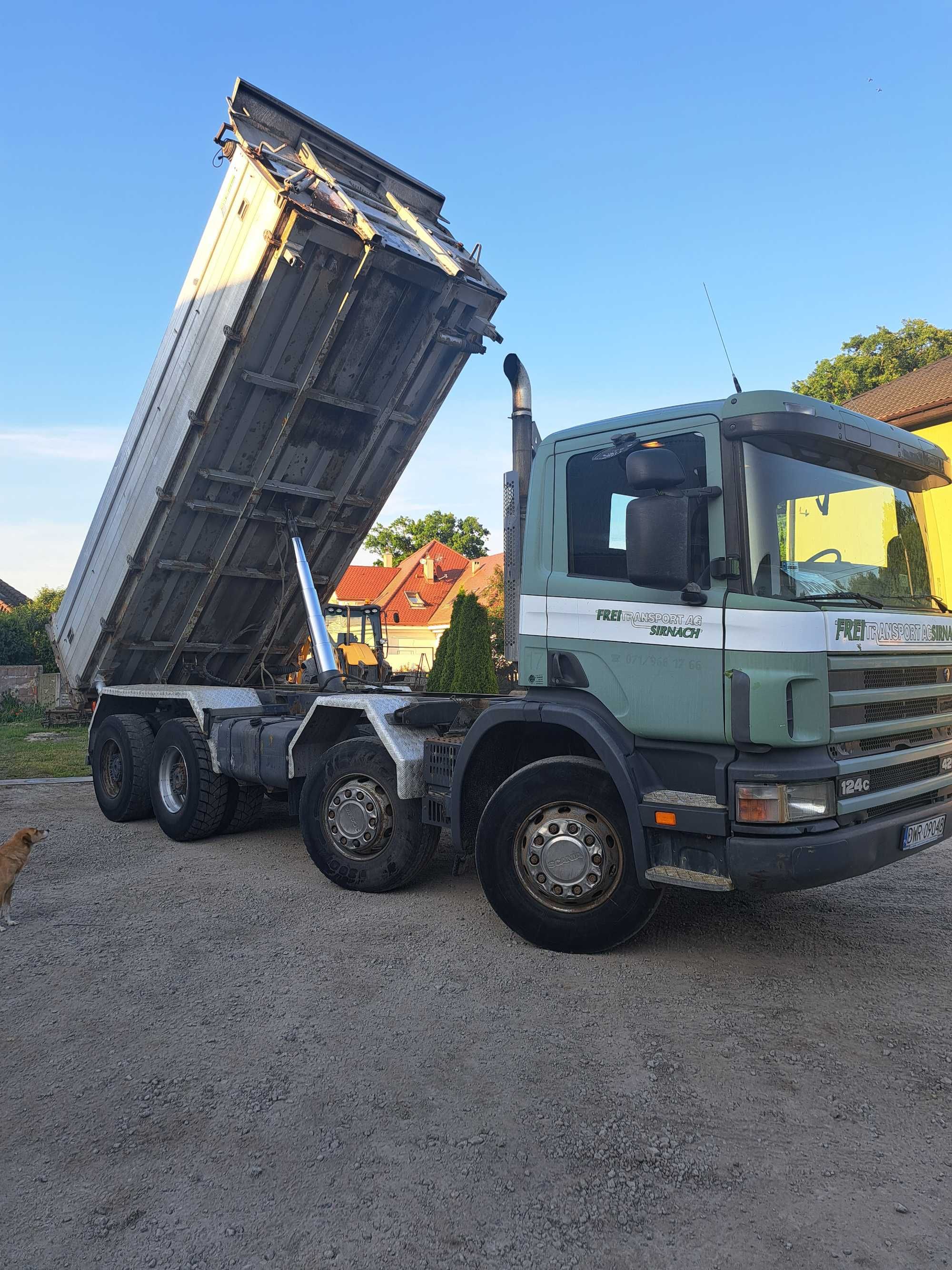 SCANIA 420 8X4  2001 rok