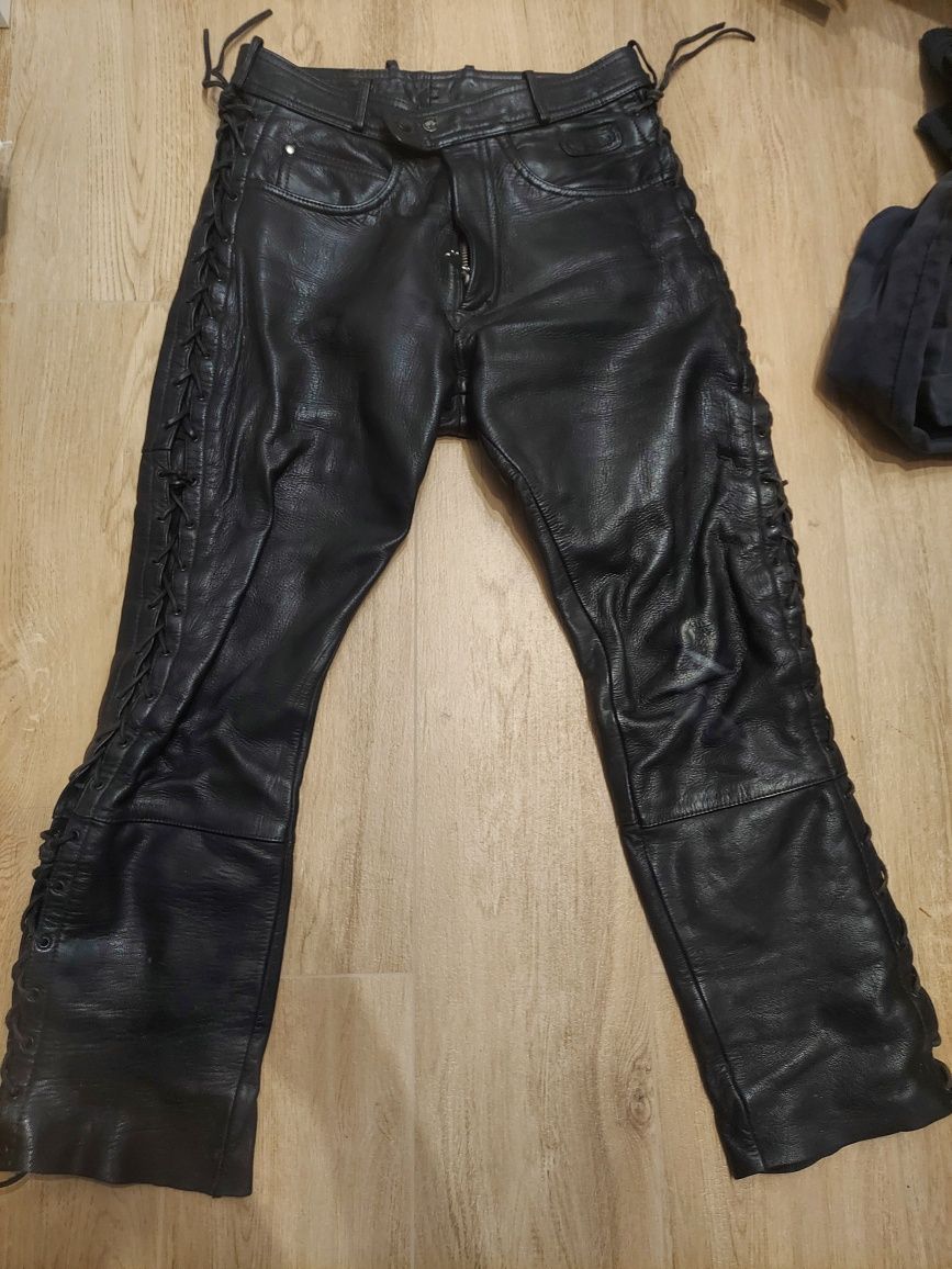 Spodnie skórzane motocyklowe męskie Hein Gericke