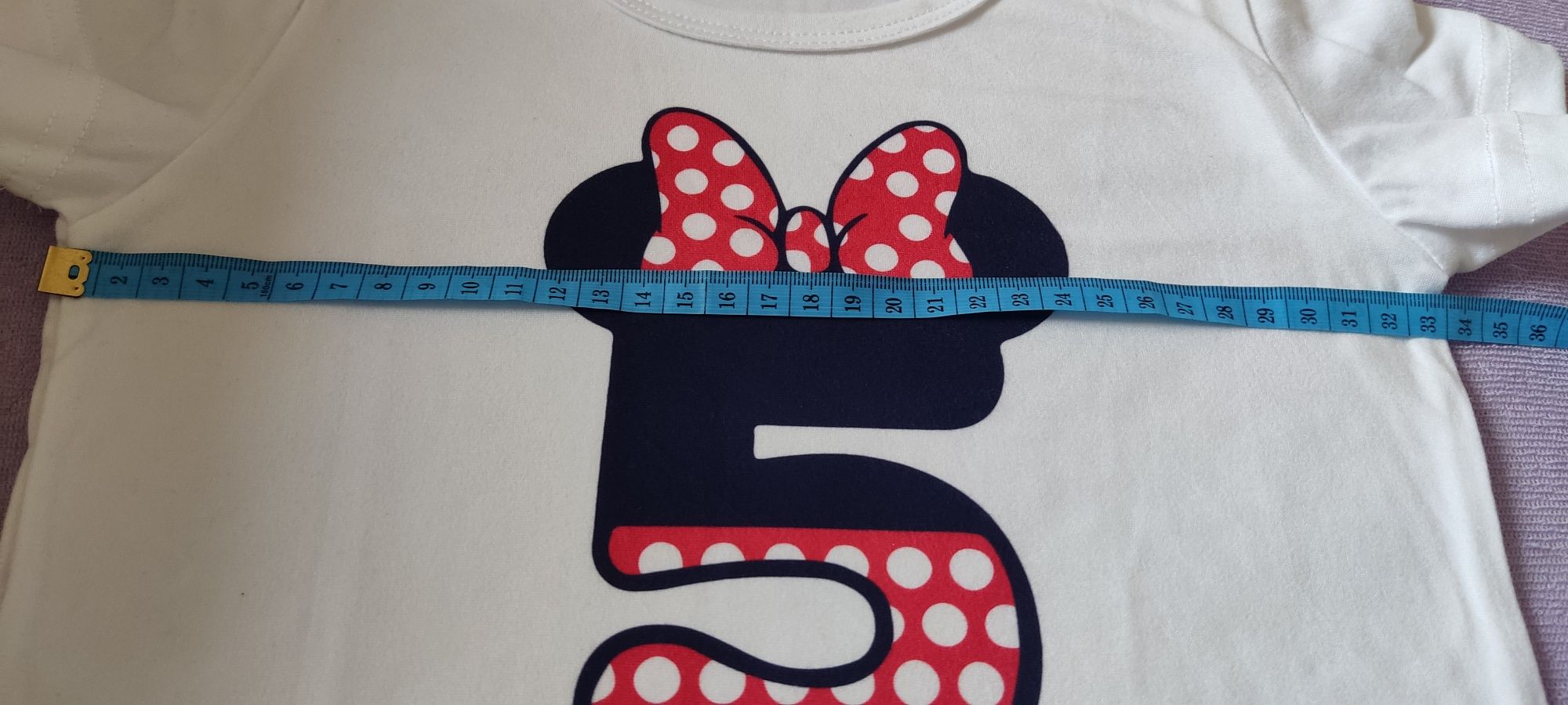 Nowa koszulka numer 5 Myszka Minnie