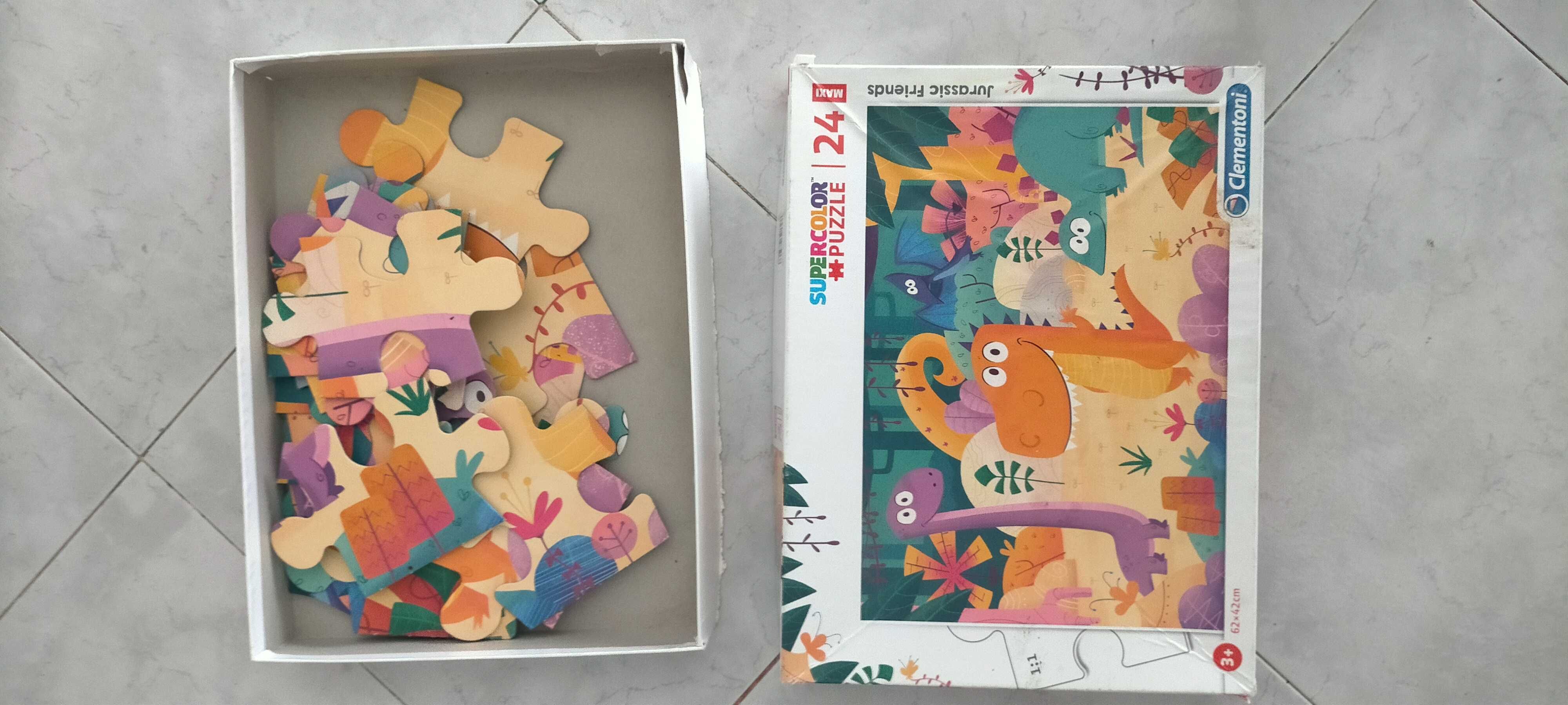 Puzzle dinossauros 24 peças 62*42