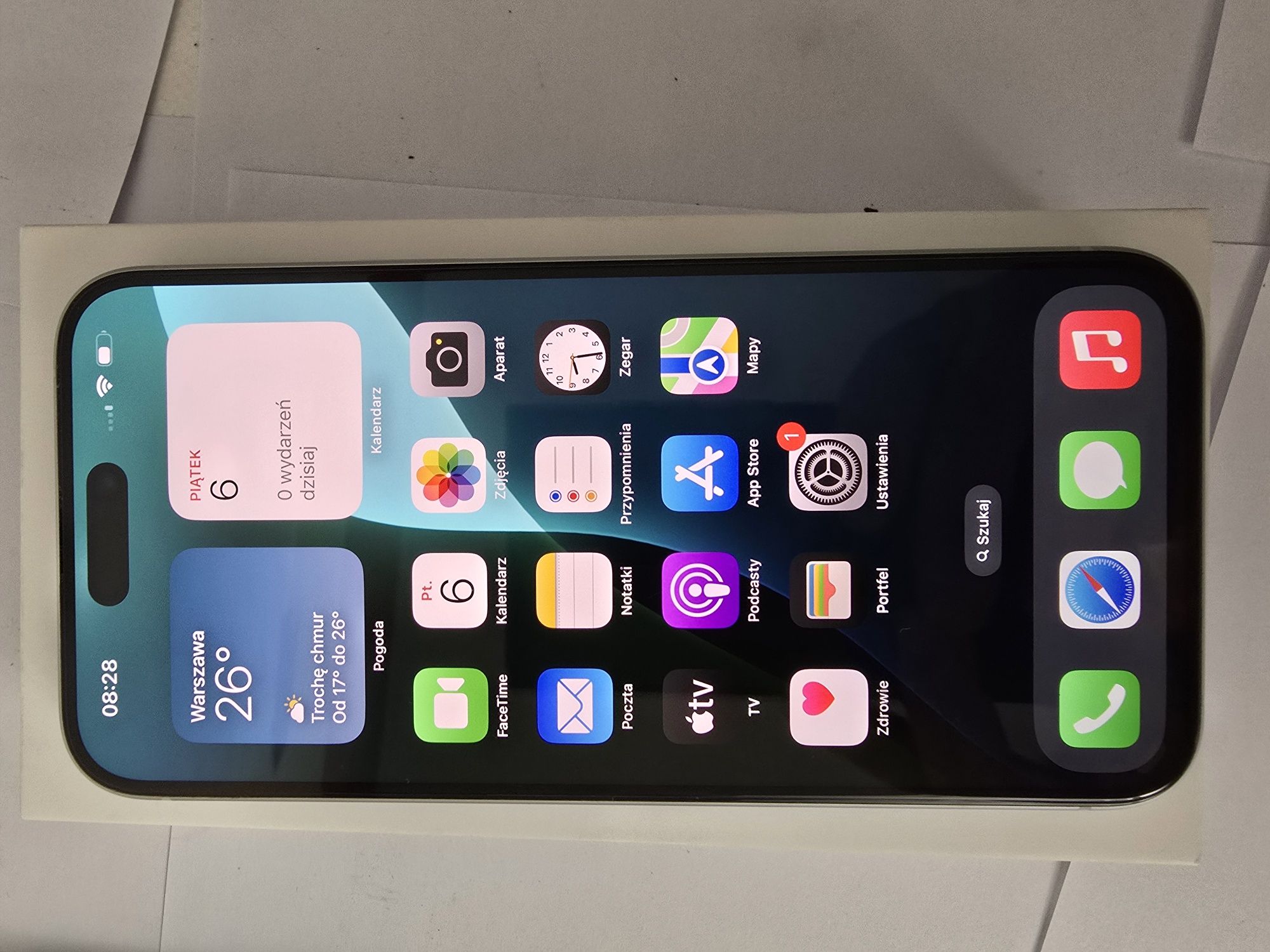 Smartfon Apple iPhone 15 plus 128GB 88%