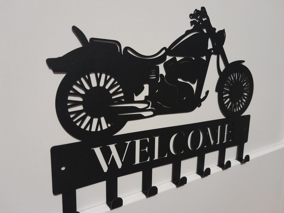 Wieszak na ubrania / klucze Motocykl - dla motocyklisty