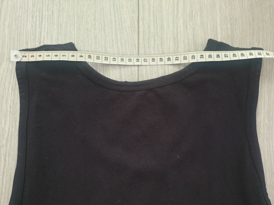 Bokserka rozm. XXL czarna koszulka podkoszulka