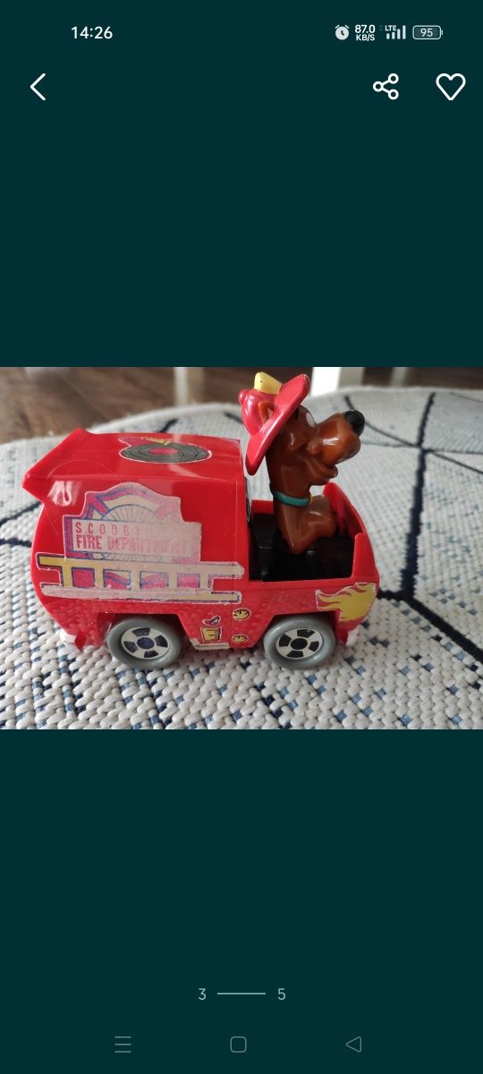 Samochód auto Scooby-Doo