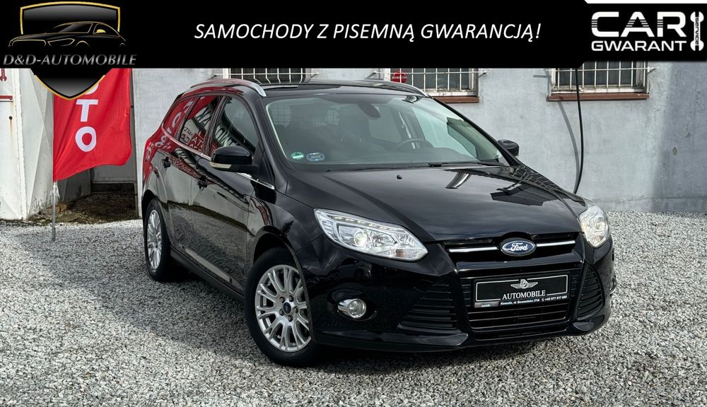 Ford Focus Titanium,xenon,led,navi,czujniki parkowania,2.0 Diesel 163km