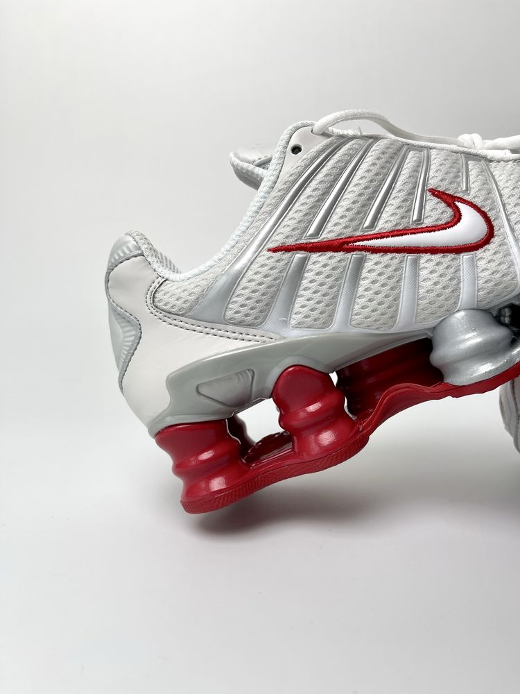 Оригинал Nike Shox TL Gym Red (FZ4344 001) летние кроссовки найк шокс