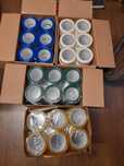 Rolos De Fita-Cola Azul, Branco (48mmx50m)